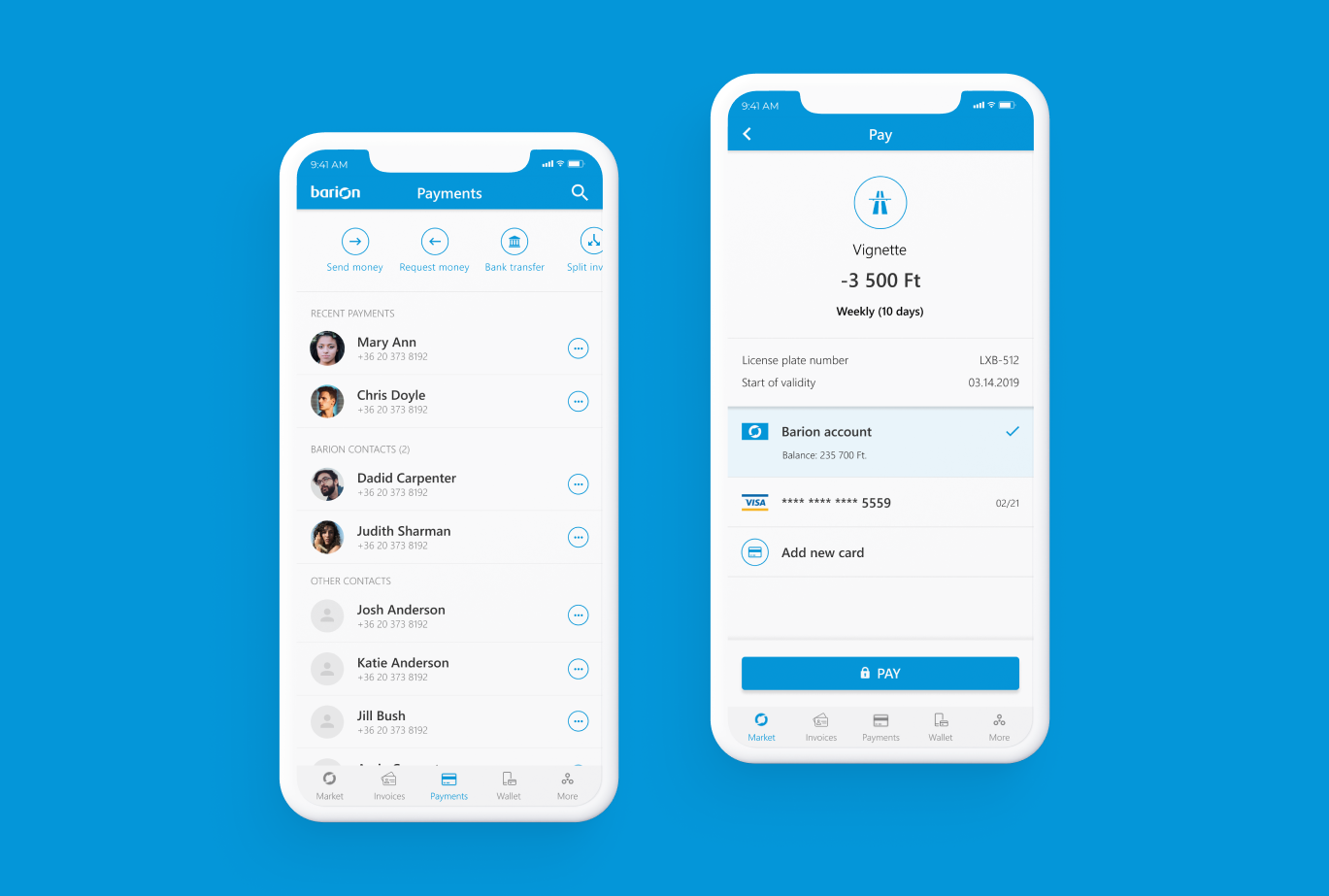 Barion — Fintech Mobile Experience